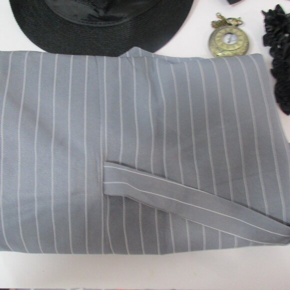 Vintage Manhattan Mens Gatsby Costume Accessories Set‎ Fedora Hat Suspenders - Picture 2 of 5